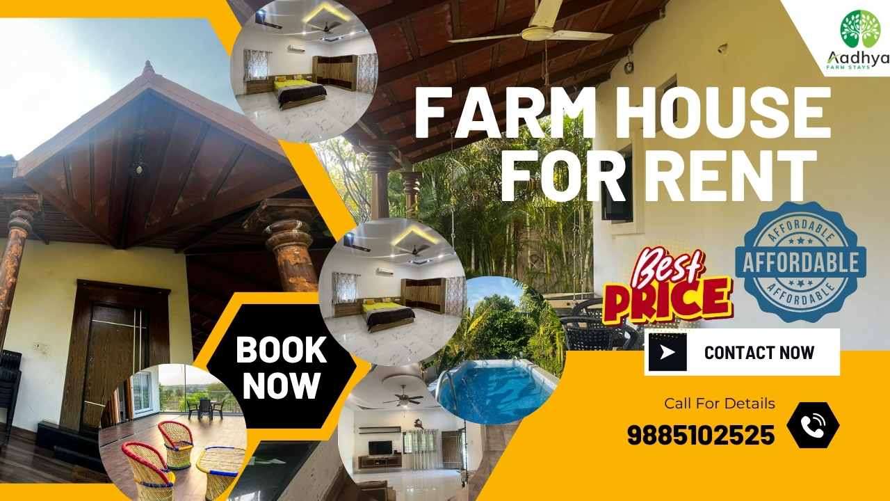 Farmhouse for Rent in Moinabad Hyderabad