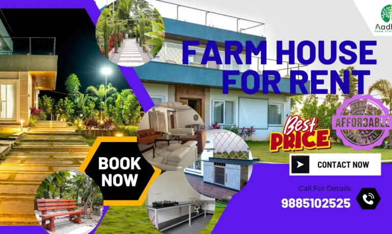Farmhouse for Rent in Thangadpally Hyderabad